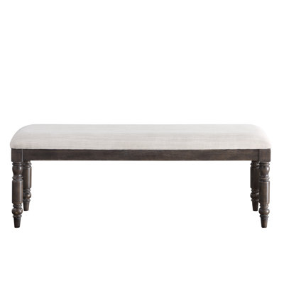 Mendham Polyester Upholstered Bench