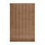 Tapis brun uni lavable à la machine-645152187
