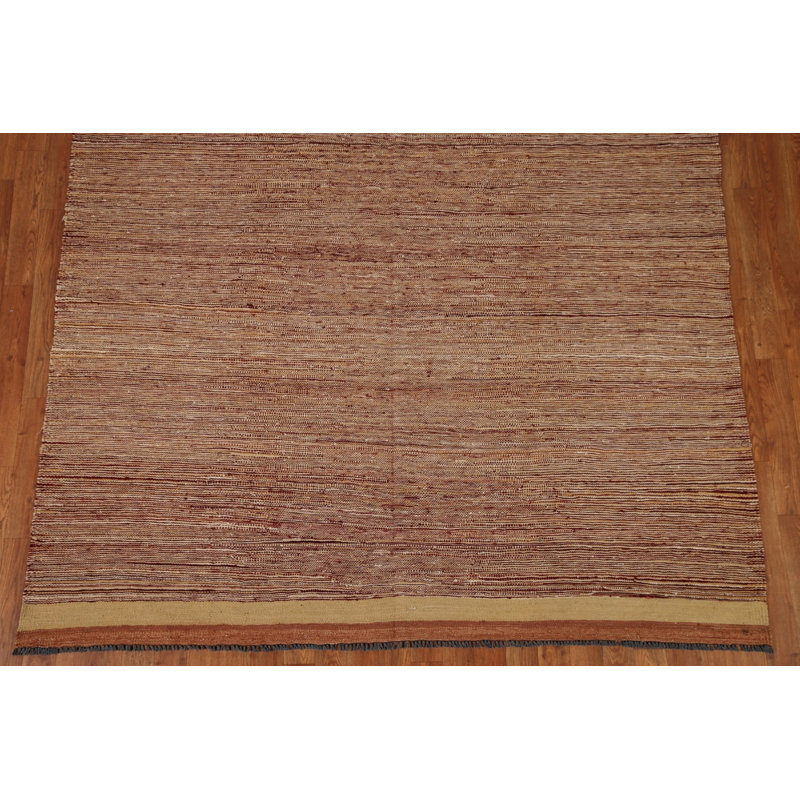 Tapis rayé kilim moderne 6 x 10