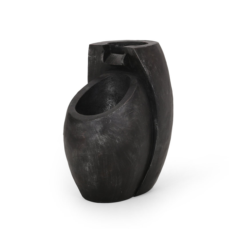 Weather Resistant Floor Fountain with Light