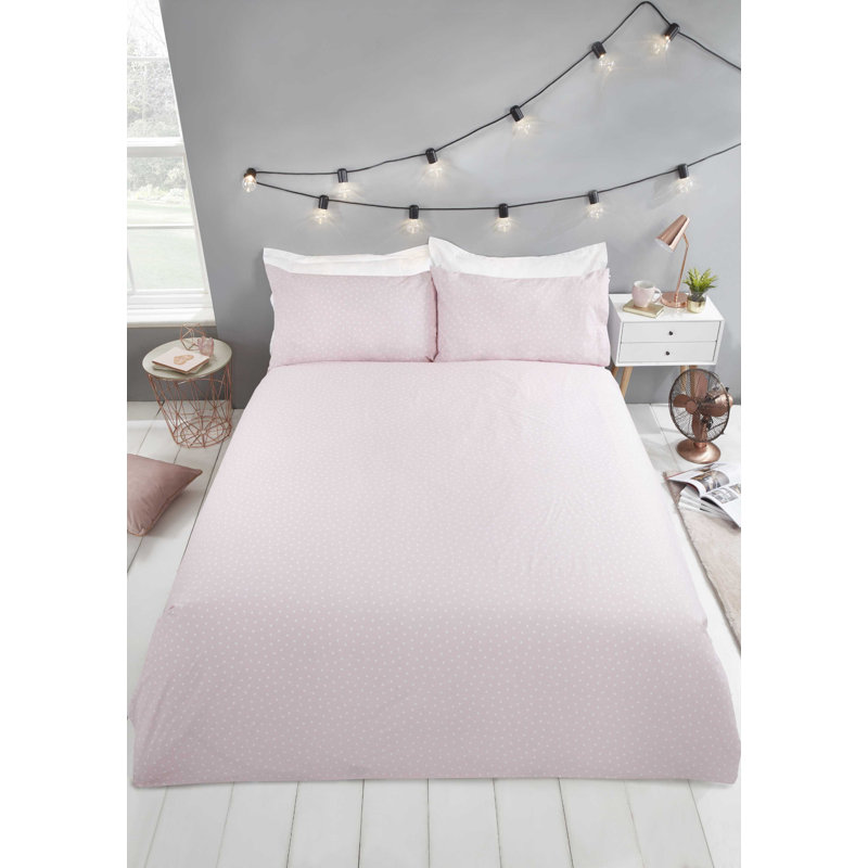 Hank Polyester Graphic Print & Text Bedding with Pillowcases Included, Double - 2 Standard Pillowcases