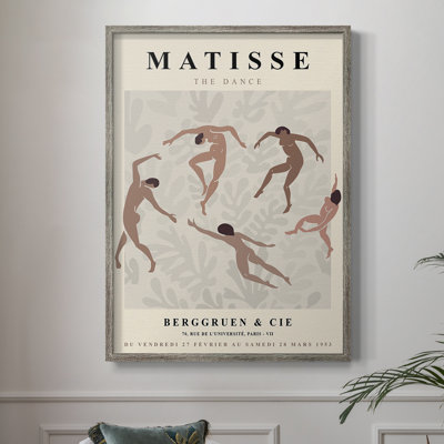 Matisse CXCIX, reproduction d'art encadrée - bois massif