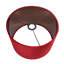 Aimon Velvet Drum Lamp Shade ( Uno ) in Red-684680666