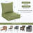 24"W X 24"D Outdoor Deep Seating Cushions 6.5” Indoor/Outdoor Seat And Back Cushion, Cushions Only-954063228-955857660