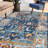 Honig Southwestern Durable Performance Indoor Area Rug-1448795633
