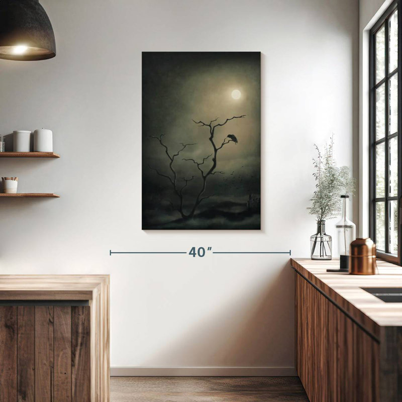 Hitzel Creepy Tree, 39" H x 26" W