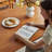 Cherry wood color Rectangular  Solid Dining Table For Dining Room/Kitchen-417576165