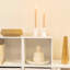 12 Cube Bookcase Ladder Storage Unit - Two 6 Cube Units - Basket-346235975-358725199