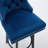 Modern  Swivel Bar Stools Velvet Barstools Button Tufted Bar Stools Rivet Trim Bar Stools for Kitchen Island,Bistro, with Metal Pull Ring Sturdy Footrest Large Backrest for Home Bar-759074634-759074645