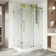 Winslow 48" W x 36" D x 80" H Sliding Frameless Shower Enclosure with 3/8  Clear Glass&Base