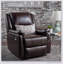 Fauteuil inclinable oscillant en polyuréthane avec pivot et fauteuil inclinable manuel