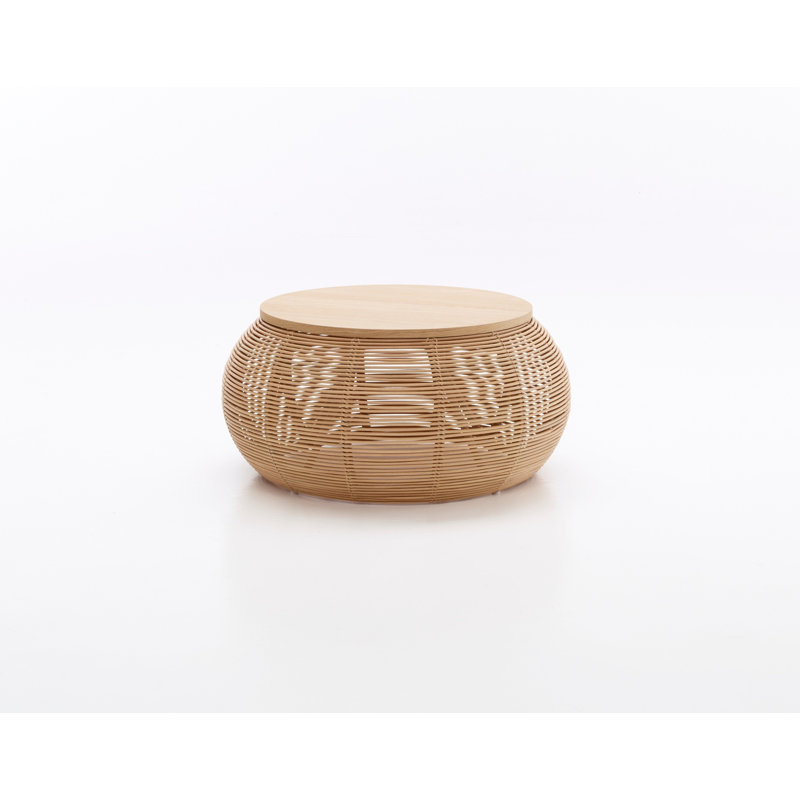 Vivi Coffee Table, 14.57" H x 36.61" W x 36.61" D