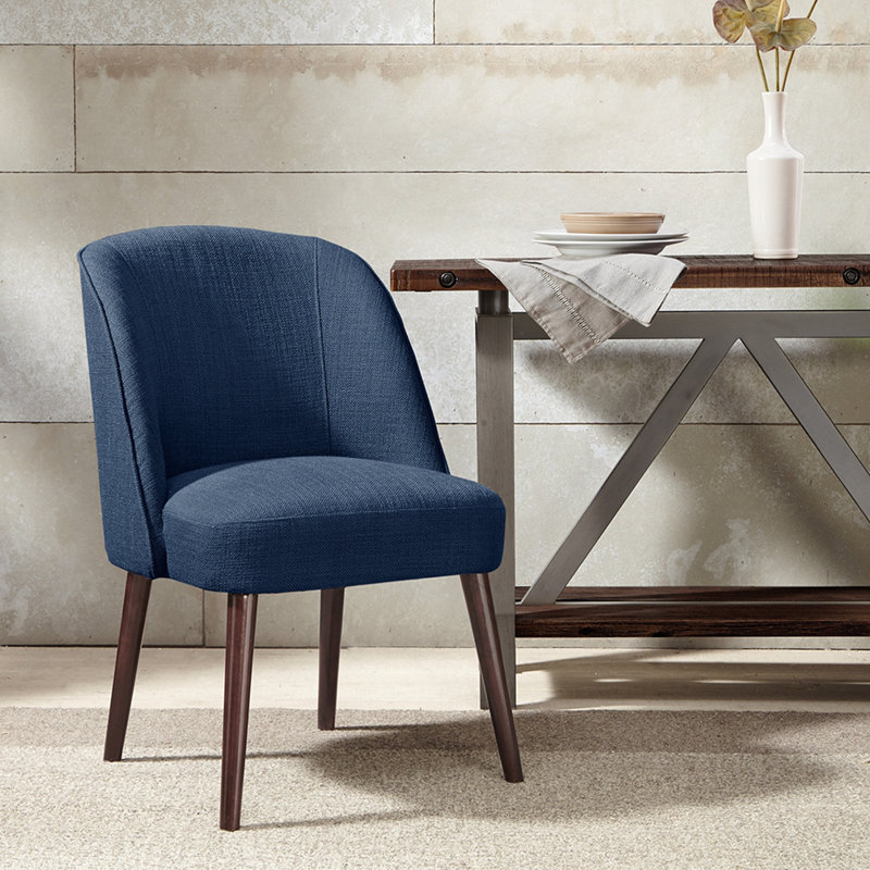 Jane Rounded Back Dining Chair, Blue