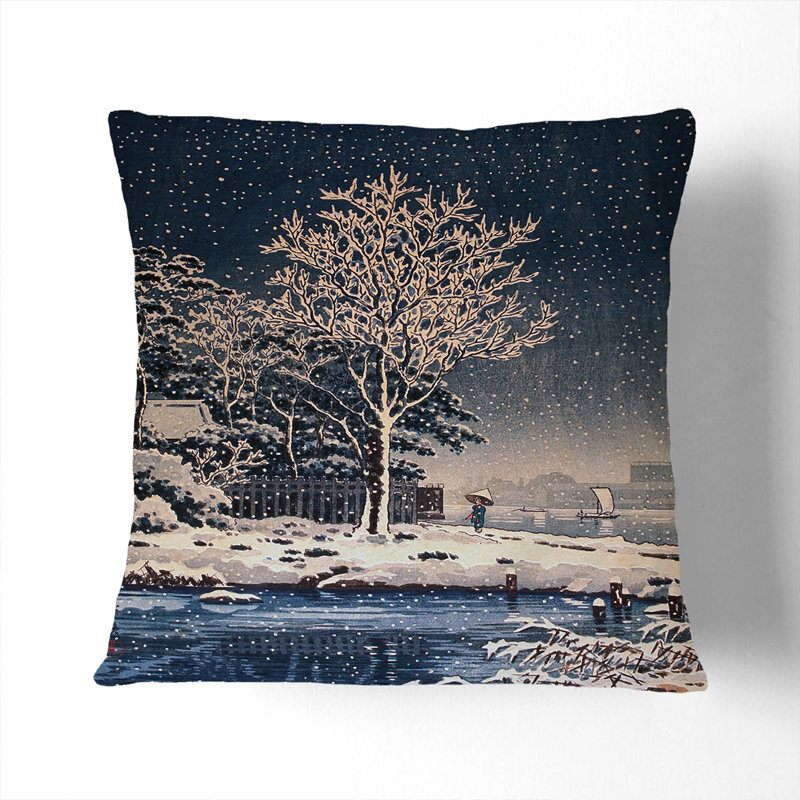 Square Cushion, 55cm H x 55cm W x 20cm D, White