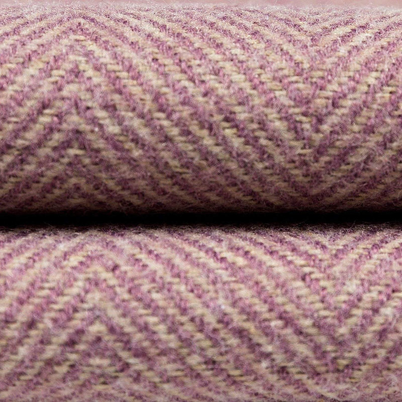 Kian Fabric Draught Excluder, Pink/Grey