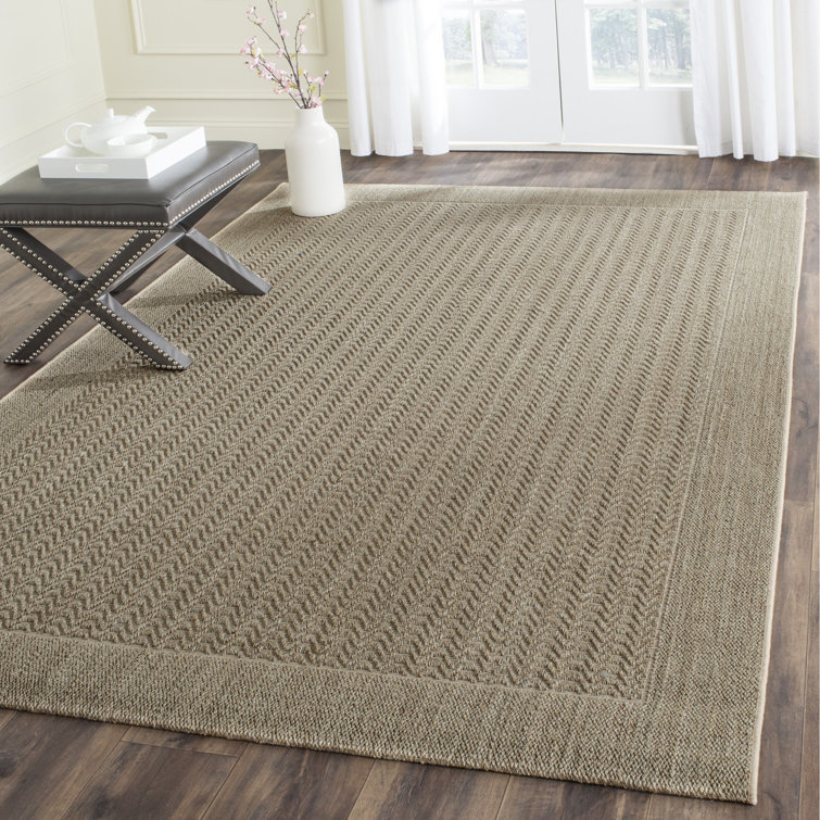Merryman Jute/Sisal Desert Sand Area Rug