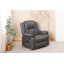 Fauteuil inclinable électrique de massage, fauteuil inclinable en cuir PU-1589176970