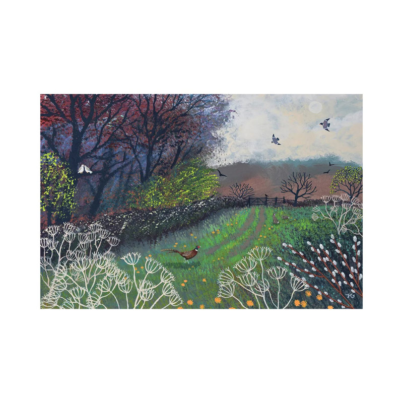 Whispers Of Spring by Jo Grundy - Wrapped Canvas Gallery-Wrapped Canvas Giclée, 101.6 cm H x 66.04 cm W x 1.91 cm D