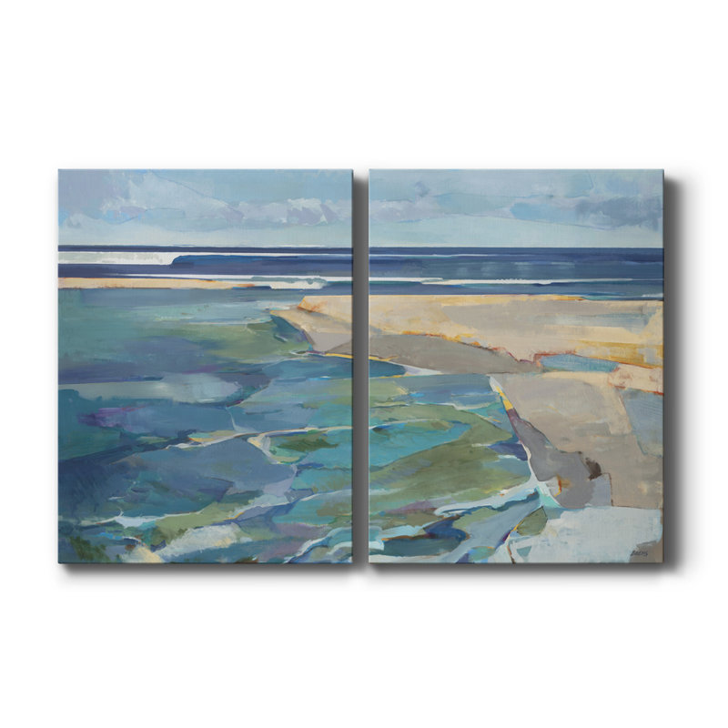 " Breakwater " 2 - Pieces, 32" H x 48" W x 1" D