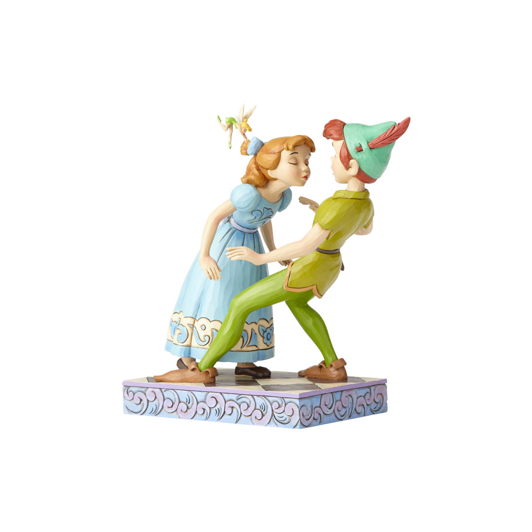 Disney Traditions Peter Pan and Wendy 65th Anniversary Figurine 7.25in H Jim Shore