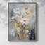 Reproduction encadrée FLORAL Series CCL XXXVI - bois massif-1341371251