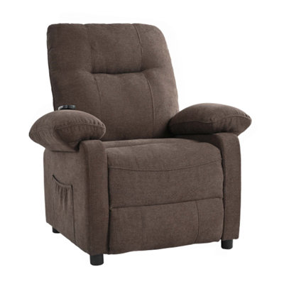 160°Recliner Chair For Elderly Seniors-Manual Push Back Reclining Chair With 8-Point Massage & Heating, Plush Chenille Fabric & Remote Control, Side Storage Pockets For Living Room, Bedroom
