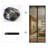 Magnetic Striped Mesh Curtain With Self-Adhesive Backing Suitable For Standard Door Frames-119666879-119666881