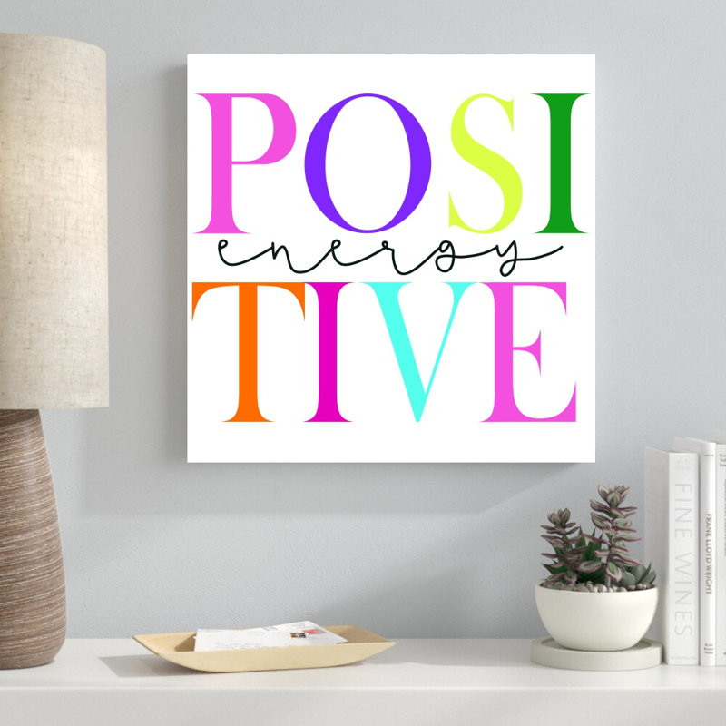 Positif, impression sur toile tendue, H 20 po x l 20 po