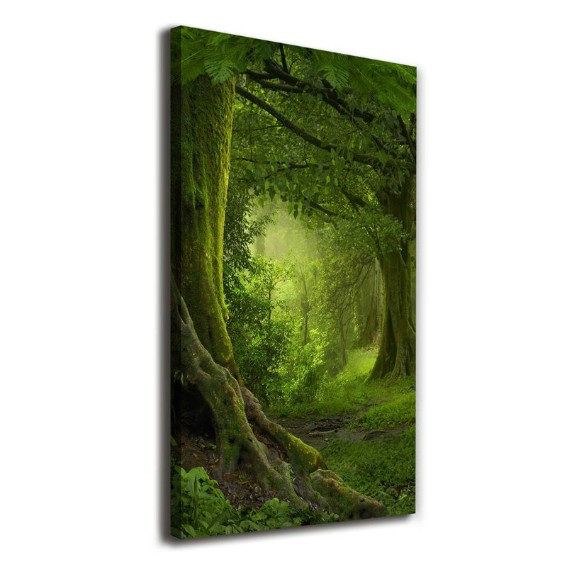 Tropical Jungle - Wrapped Canvas Print