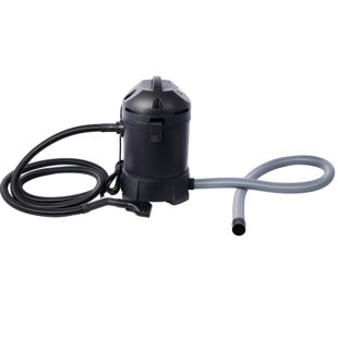 Nettoyeur d'aspirateur de jardin avec tuyau d'aspiration de 14 pieds, 4 tubes d'extension, 3 buses d'aspiration, tuyau de sortie de 6,5 pieds et sac de ramassage des débris