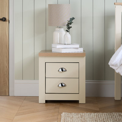 Napanoch 2 Drawer Bedside Table