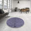 Tapis mauve à motif géométrique Menderes-57054334