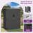 59 Cuft Outdoor Resin Vertical Storage Shed-102528619