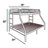 Kuehl Bunk Bed with Built-in Ladder-33419561-33419563