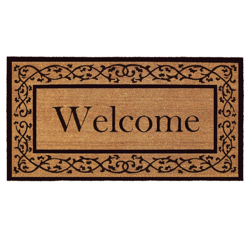 Tapis d'entrée antidérapant 36 po x 72 po