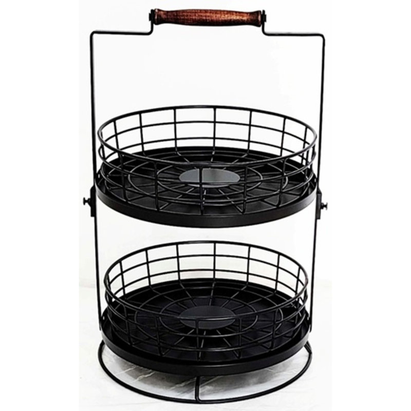 Gourmet Basics by Mikasa Verso 2-Tier Basket
