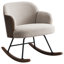 Chaise berçante rembourrée Valera-129948622-129948621