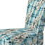 Chaise d'appoint rembourrée bohème et éclectique Coastal Comfort Paisley