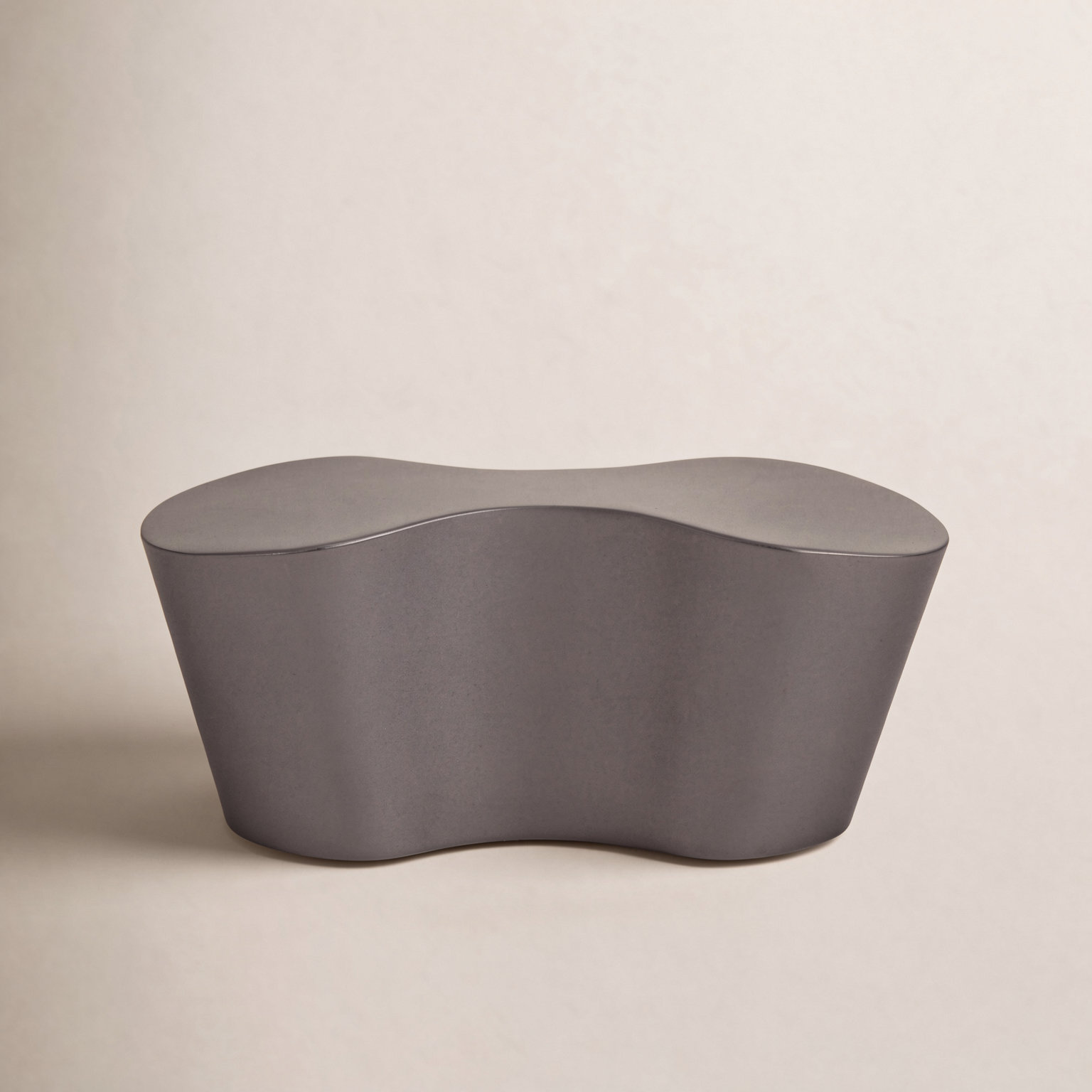 Infinity Oval Cabinet Knob, Ash Gray