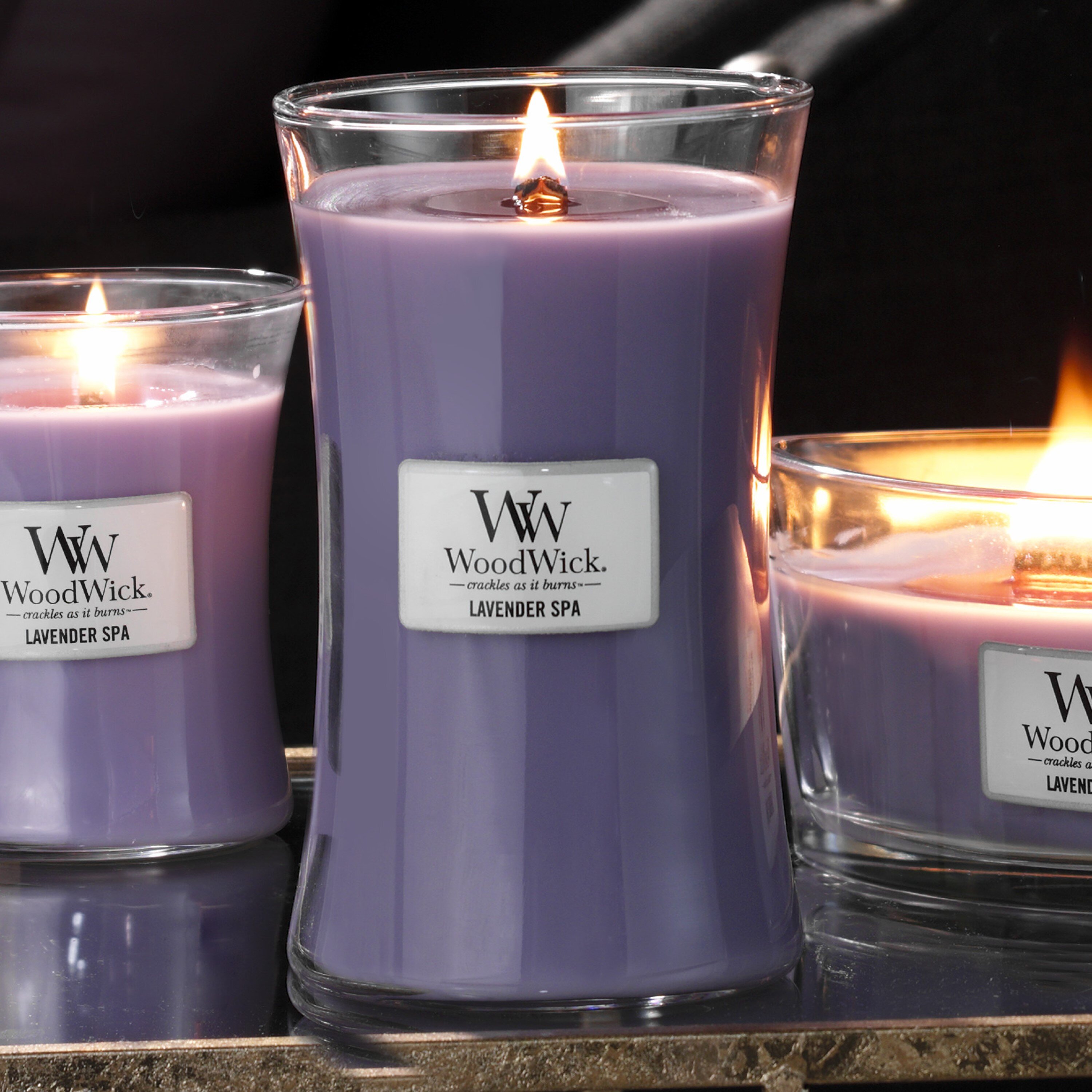 Lavender Spa WoodWick® Ellipse Candle - Ellipse Candles