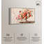 Voile rouge sur toile blanche, art floral glam par Art Remedy-107779688-107779704