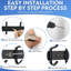 Valor Metal Wall 2 - Hook Wall Mounted Coat Rack