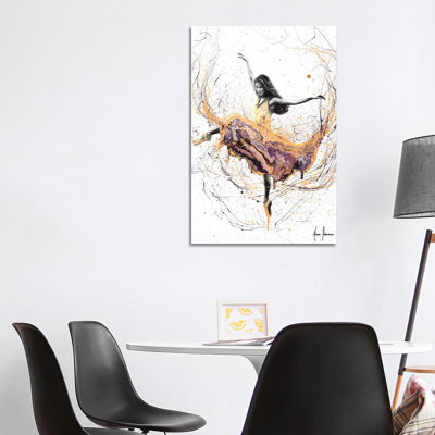 Violetta Ballerina by Ashvin Harrison - Print on Canvas