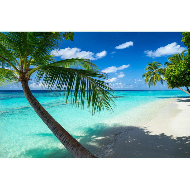 Paradise Beach - Photographie sur toile tendue, L 48 po x H 32 po