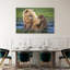 Mama Bear And Cub Contemporary Wall Art Print-1503851620
