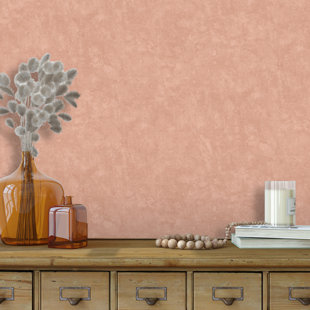 Faux Concrete Plaster Texture Wallpaper