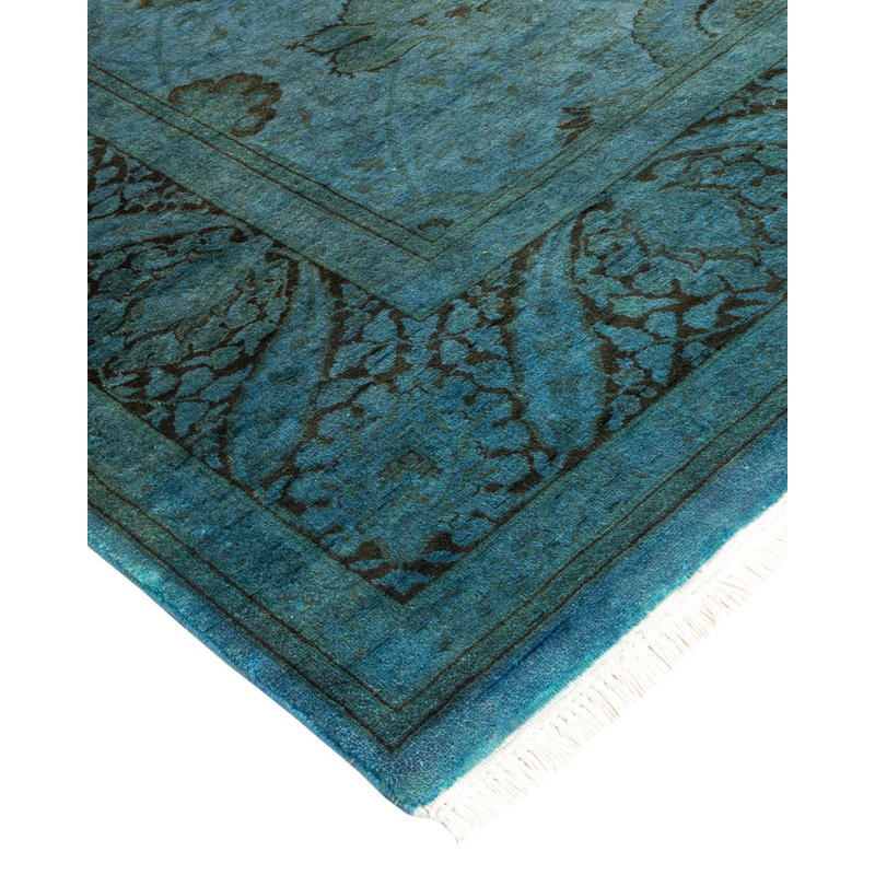Fine Vibrance One-of-a-Kind 6' 1" X 9' 0" Hand Knotted Area Rug