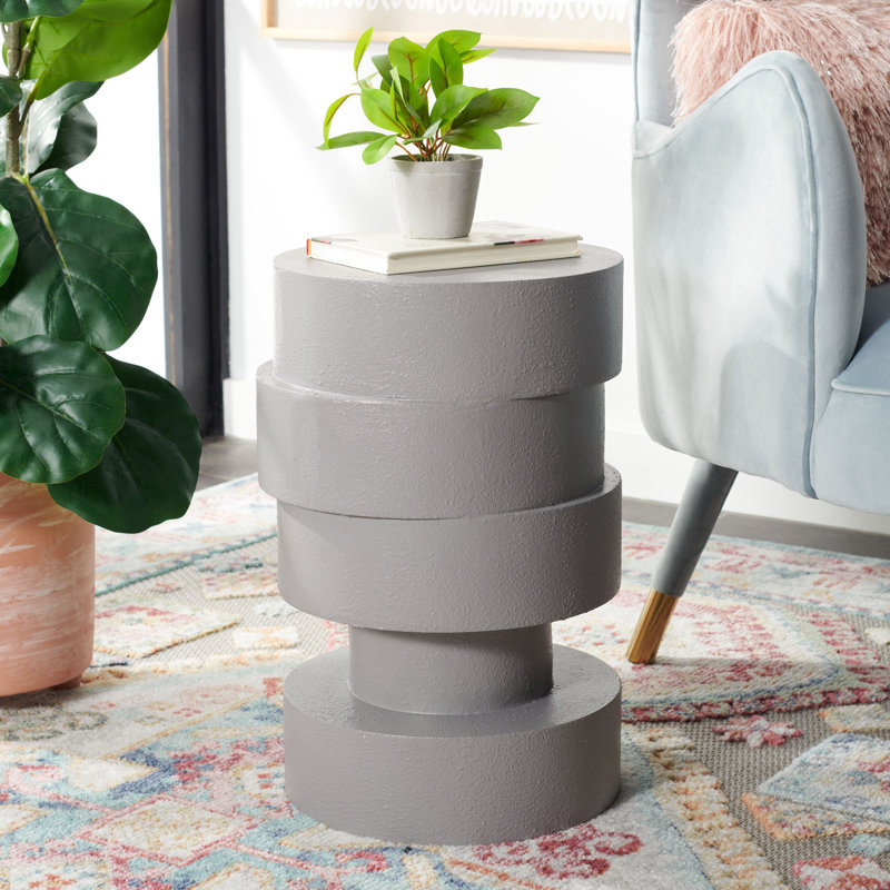 Alasha End Table, Gray