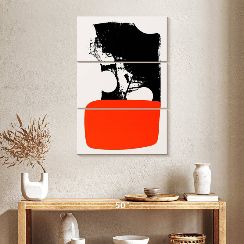 Avery Abstracta Orange, 32" H x 20" W