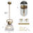 1-Light Dimmable Kitchen/ Island Pendant Light-1249976361